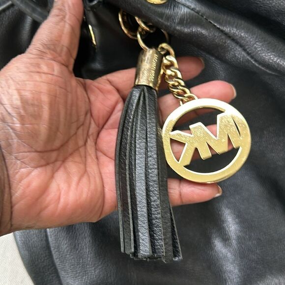 Michael Kors Leather Shoulder Bag - Picture 7 of 10